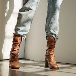 Free People Elle Block Heel Boots